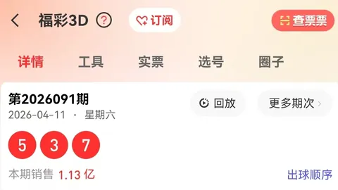 福彩3D第2026079期琰龙试机号解析及推荐